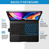 Typecase Touch Keyboard Case with Trackpad for iPad Air 5th Gen (10.9-inch, 2022): 360° Rotatable - 11 Colors Backlight - Wireless Keyboard with Pencil Holder for iPad Air 5th & 4th Gen